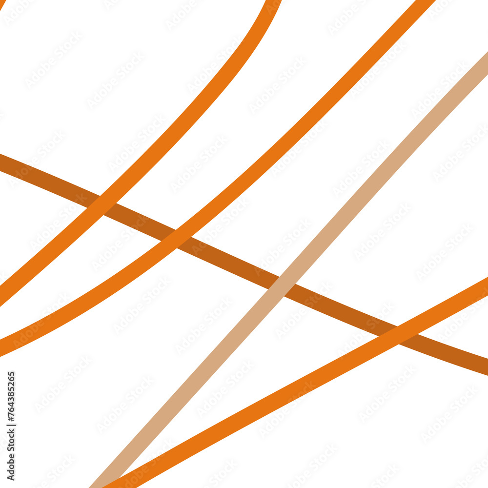 Orange Neutral Lines Background 