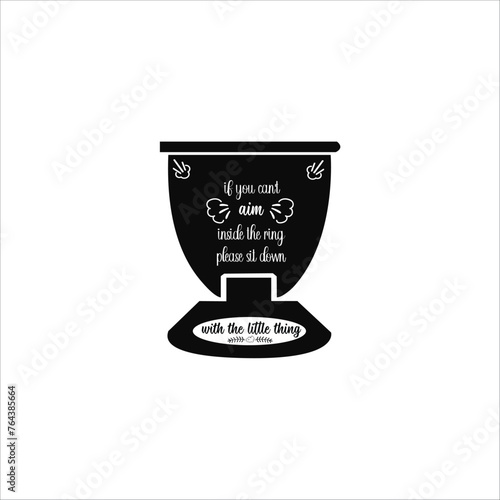Bathroom quote SVG , Cut Files Designs, Washroom quotes SVG cut files, Restroom funny quotes designs, Bathroom saying eps files, Vector file

