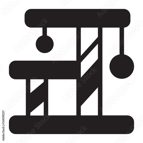 scratcher glyph icon