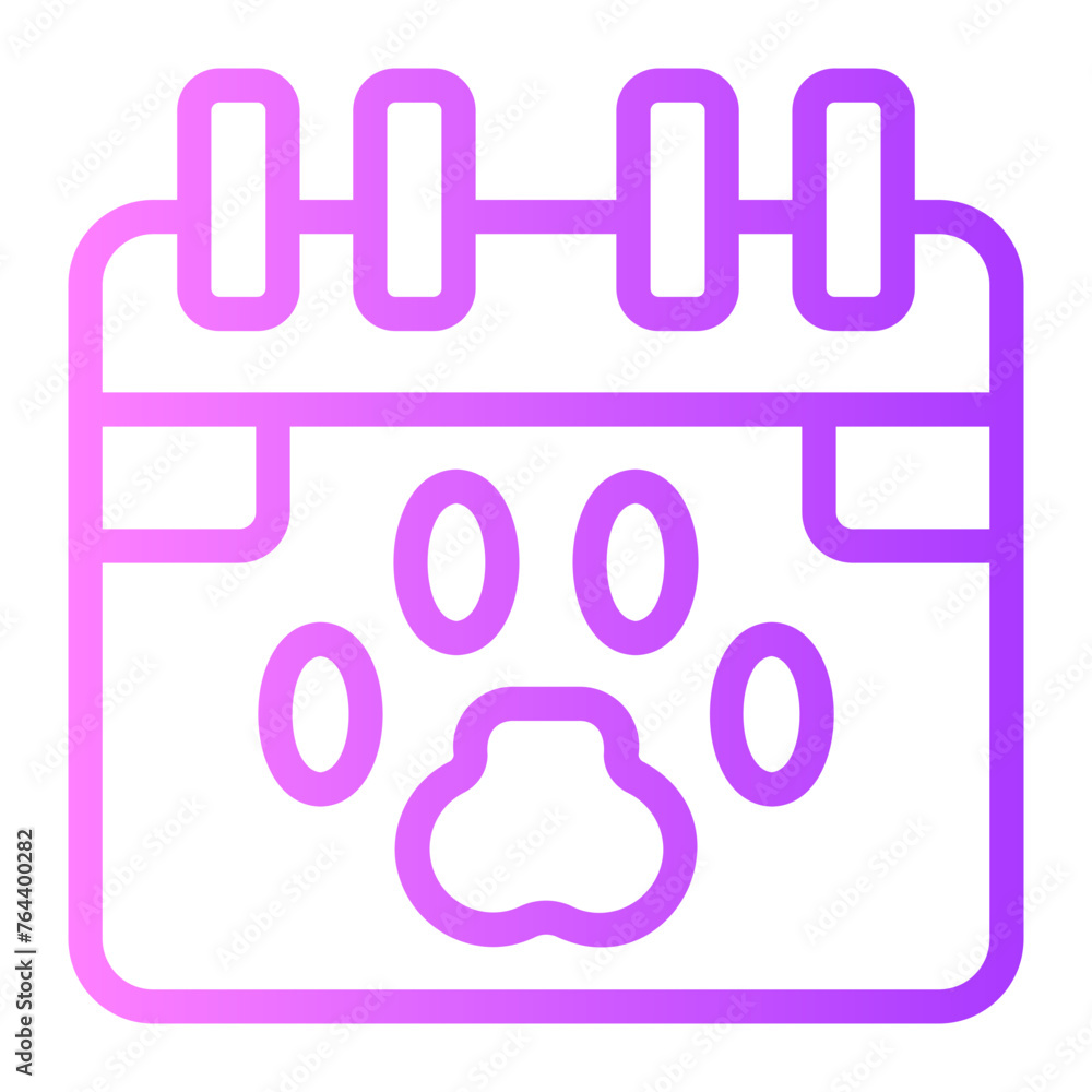 calendar gradient icon calendar gradient icon