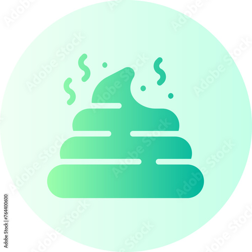 poop gradient icon