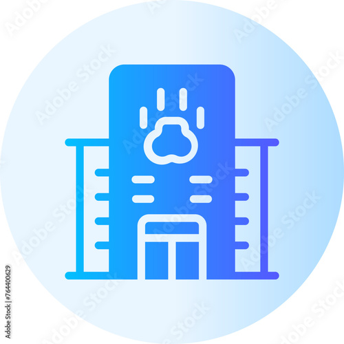 daycare center gradient icon