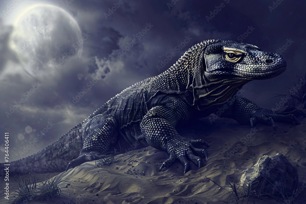 In the shadow of the Komodo dragon the wild holds its breath timeless and fierce In the shadow of the Komodo dragon the wild holds its breath timeless and fierce