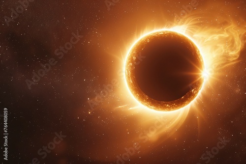 The solar eclipse a brief eclipse of day into night a marvel that draws eyes skyward uniting spectators in wonder photo