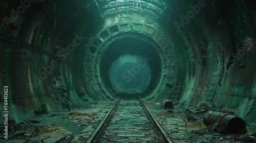 Cyborg Hideout  Abandoned Subway Tunnel Secrets