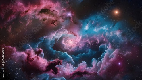 background with space