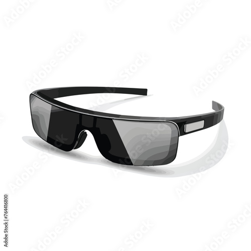 Smart glasses icon image flat vector illustration i