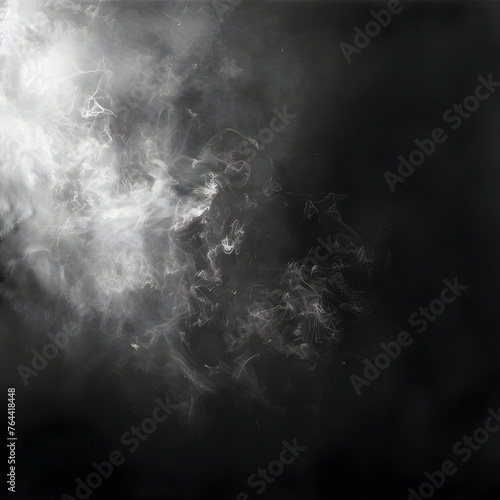 Black abstract smoke background