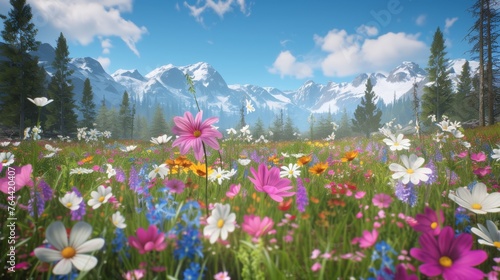 flowers summer background