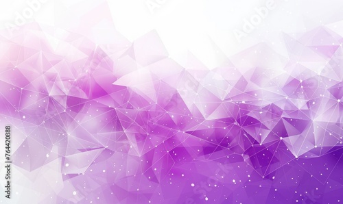 Geometric pink and purple polygon pattern - This image sports a geometric background with a mesh of pink and purple polygons creating a modern abstract pattern