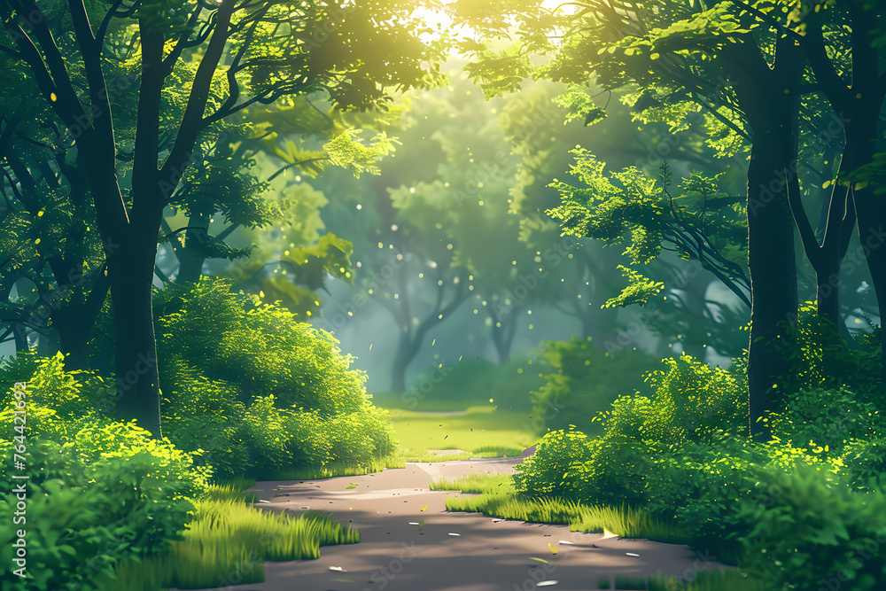 Fototapeta premium Soft Focus Forest