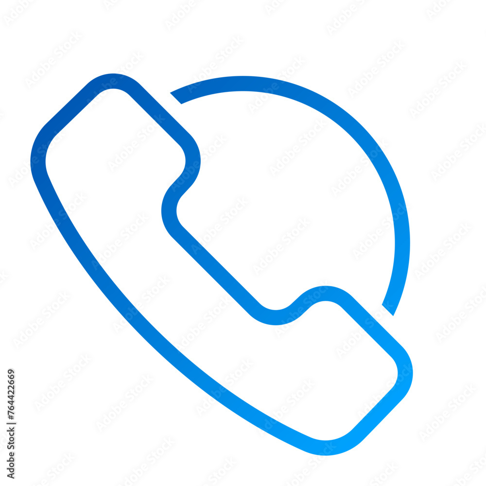 This is the Call icon from the Tools and Construction icon collection with an Outline gradient style This is the Call icon from the Tools and Construction icon collection with an Outline gradient style