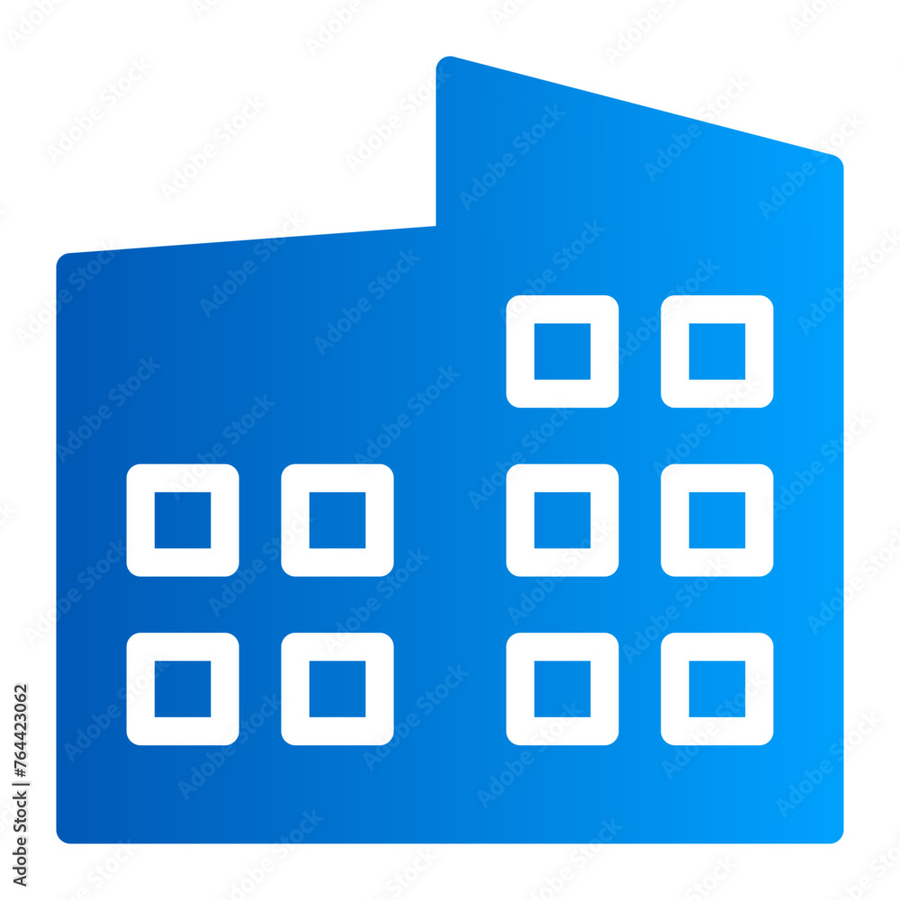 This is the Building icon from the Tools and Construction icon collection with an solid gradient style This is the Building icon from the Tools and Construction icon collection with an solid gradient style