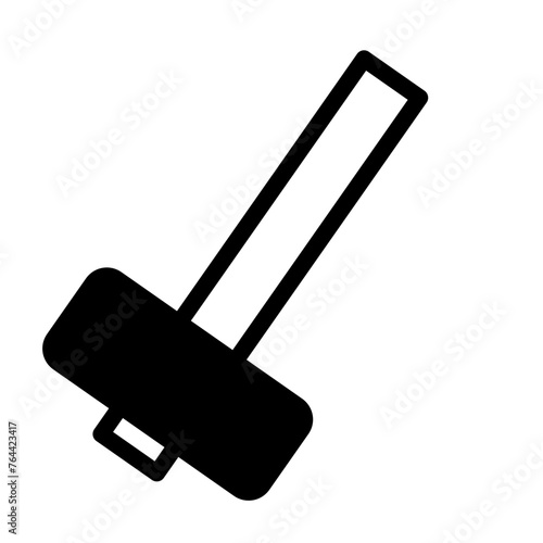 This is the Hammer icon from the Tools and Construction icon collection with an mixed style