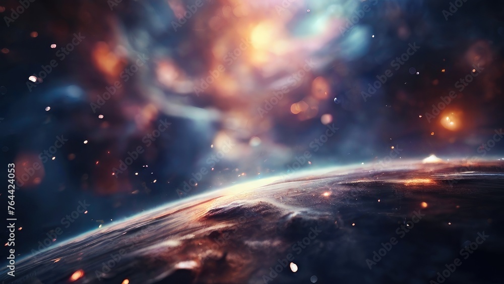 planet with space planet with space