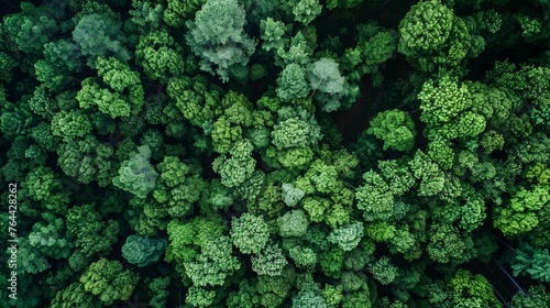 summer aerial view background