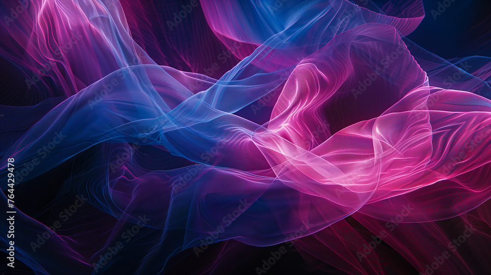 abstract Neon light wave pattern. abstract Neon light wave pattern.