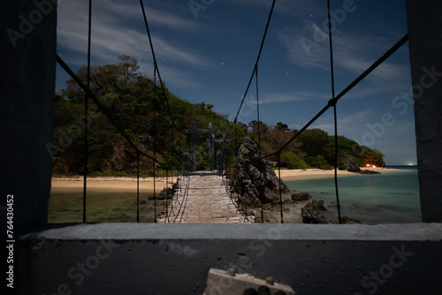bridge in ocean