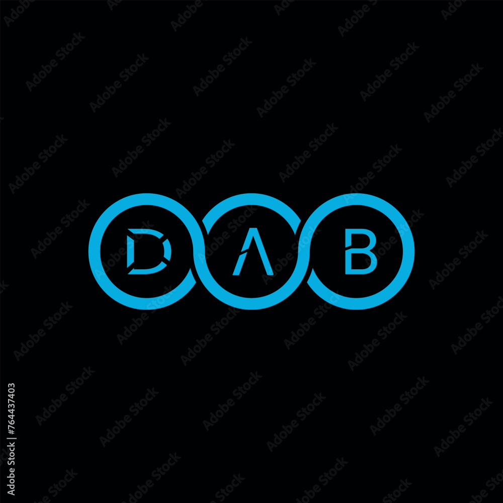 Initial letters DAB logo designs Bundle Initial letters DAB logo designs Bundle