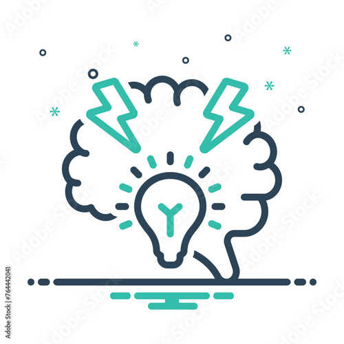 Mix icon for brainstorming