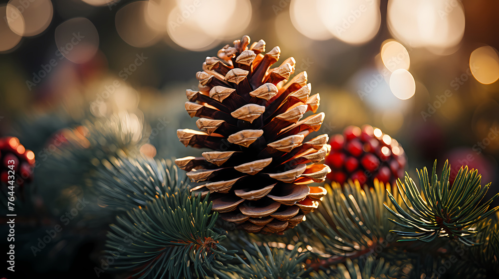 pinecones, blurred background pinecones, blurred background