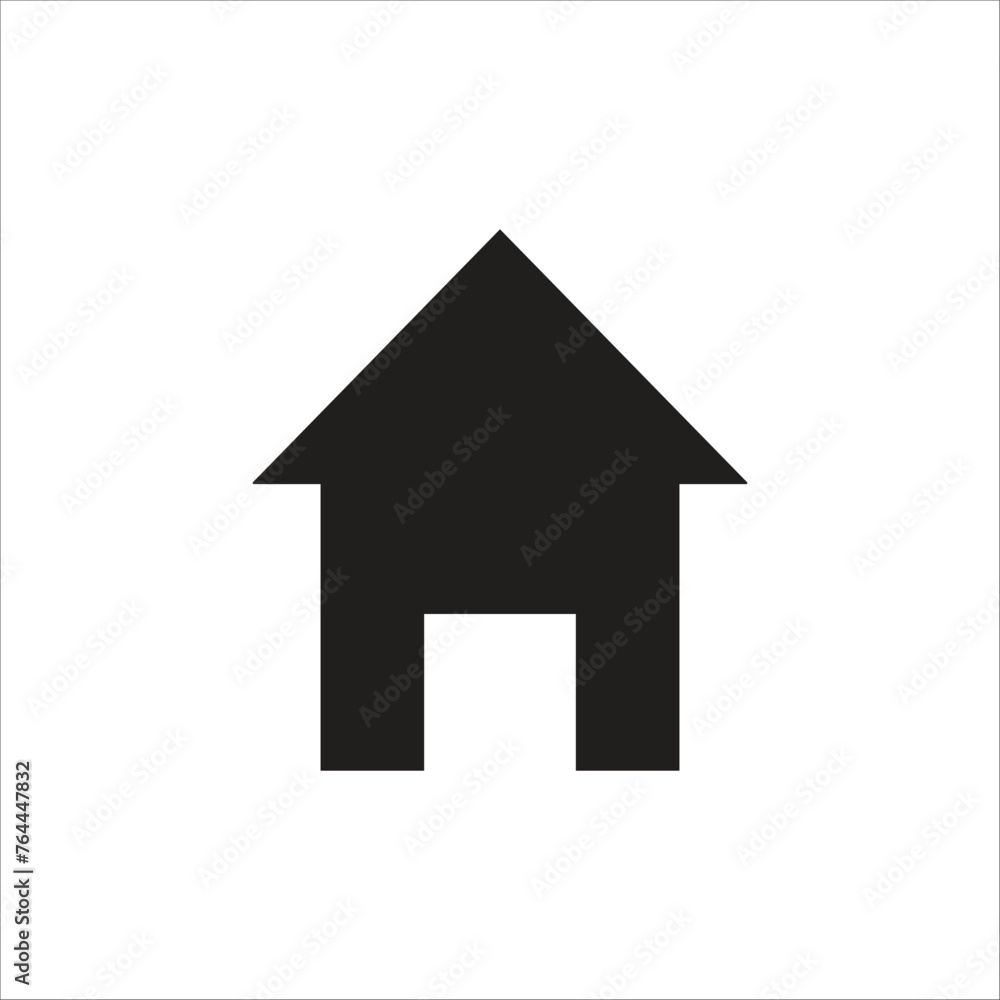 home vector icon line new template home vector icon line new template
