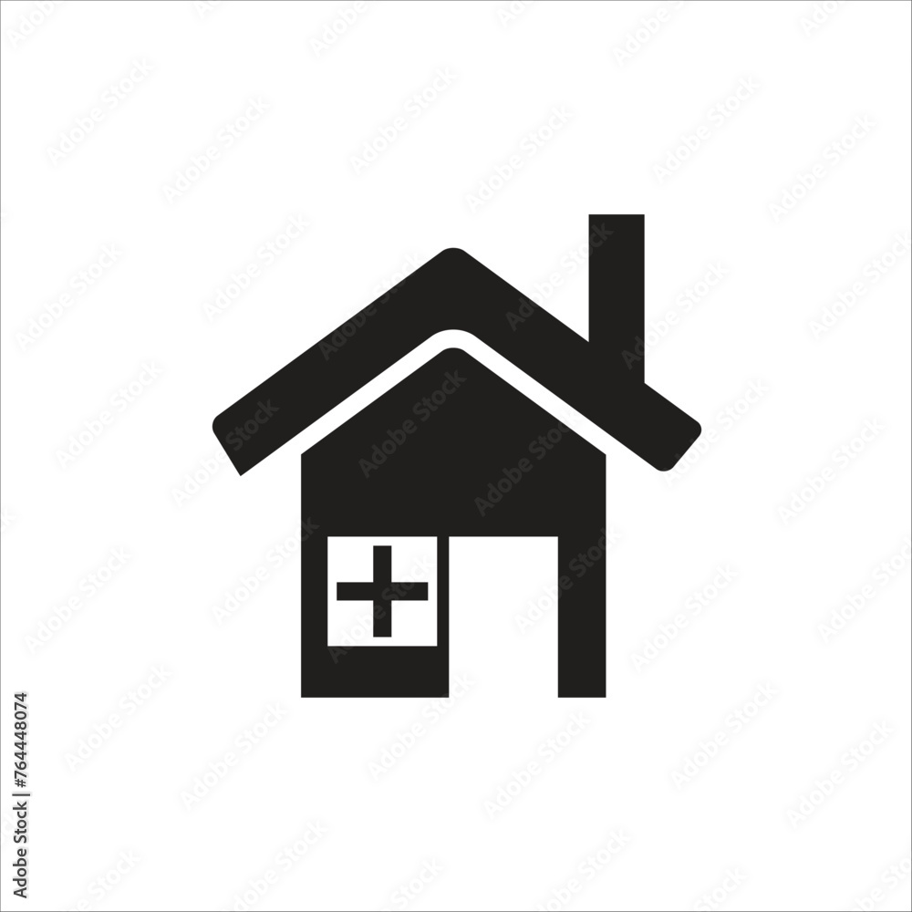 home vector icon line new template home vector icon line new template