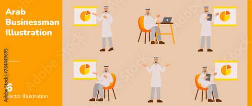 Arab Businessman Illustration