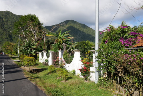 Obraz na płótnie Stadt El Valle de Antón in der Caldera in den tropischen Bergen in Panama w salonie
