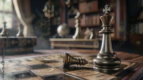 Images featuring the chessboard, typically an 8x8 grid with alternating light and dark squares, showcasing different board designs, materials, and styles such as wooden, marble, glass, or vinyl photo