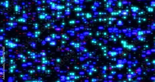 Wallpaper Mural 
Vertical moving little flickering dots data flow matrix bg. Curvy disco screen cool looking glowing squares and circles coding structure big data information vertical screen motion loop. Futuristic b Torontodigital.ca