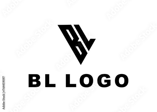 bl logo, design, Vector, illustration, creative icon, template