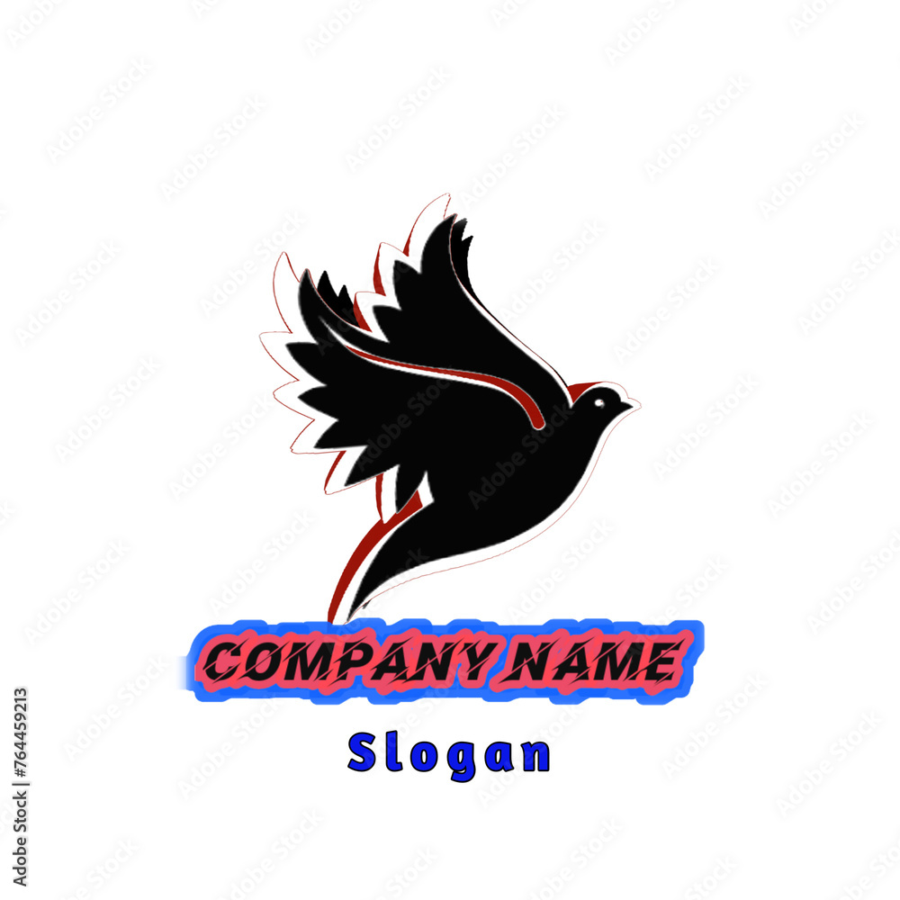 Obraz premium Company name logo 