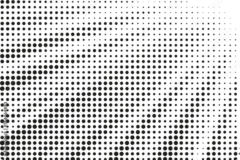 abstract gradient halftone dots background Pop art template texture Vector illustration