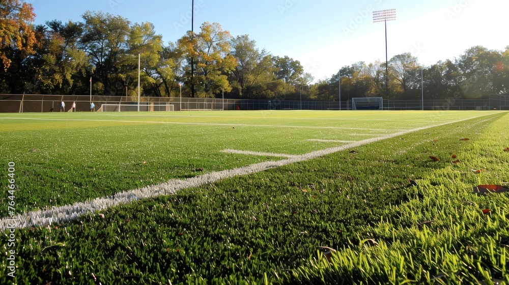 The utilization of specialized turf covers to protect and maintain the field during nonsporting events. The utilization of specialized turf covers to protect and maintain the field during nonsporting events.