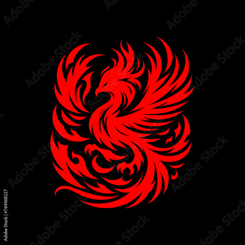 Phoenix logo: Signifies rebirth, resilience, and transformation, embodying strength and renewal in its fiery depiction.
