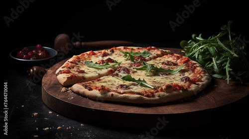 Delicious Pizza. Generative AI.