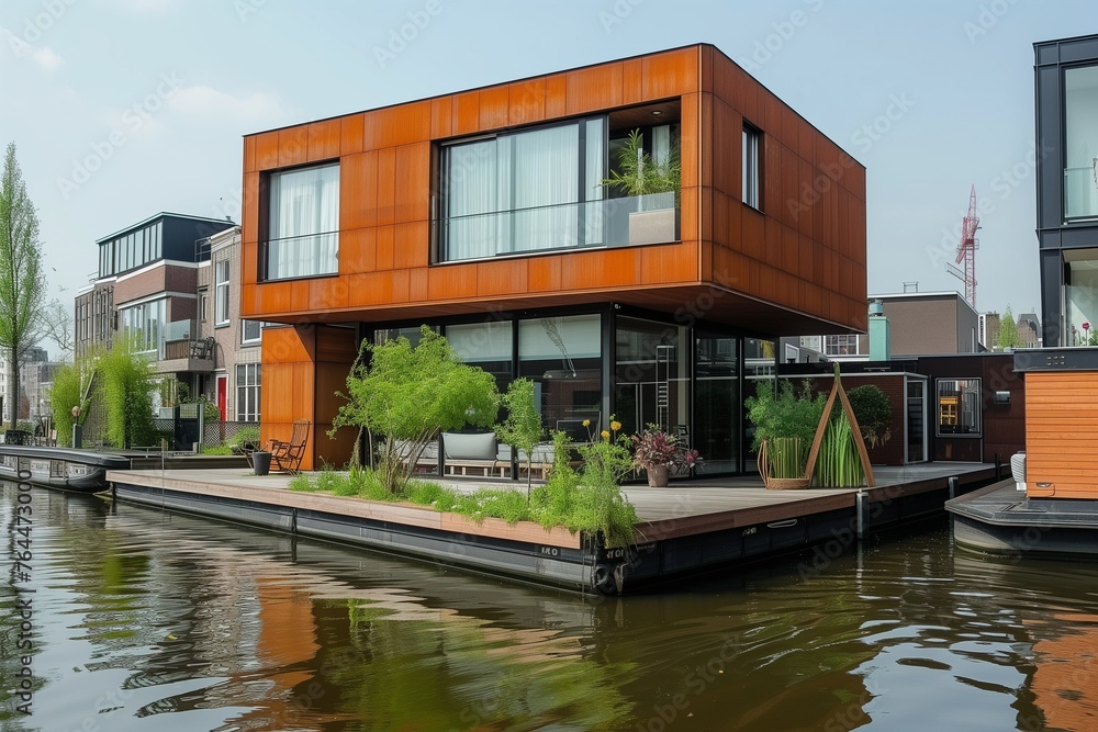 city canal houses