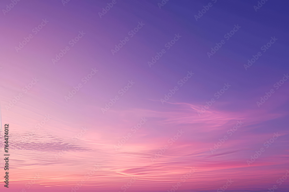 Gradient background in purple and pink, sunset colors