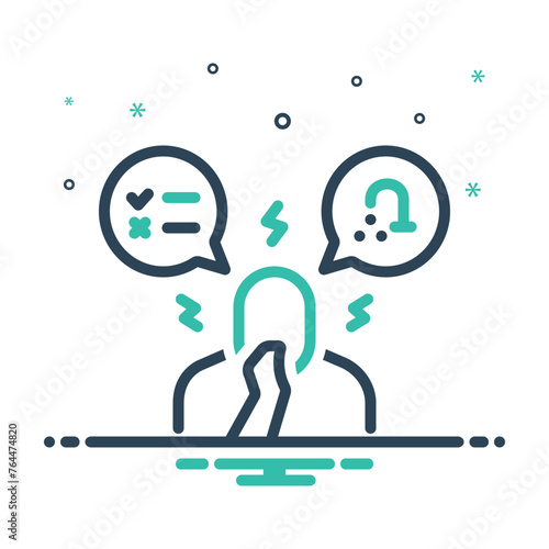 Mix icon for obsessive compulsive disorder