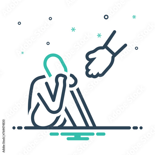 Mix icon for psychological help