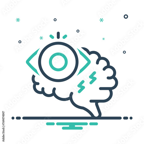 Mix icon for schizophrenia