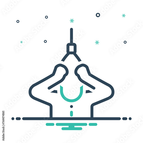 Mix icon for suicidal thought