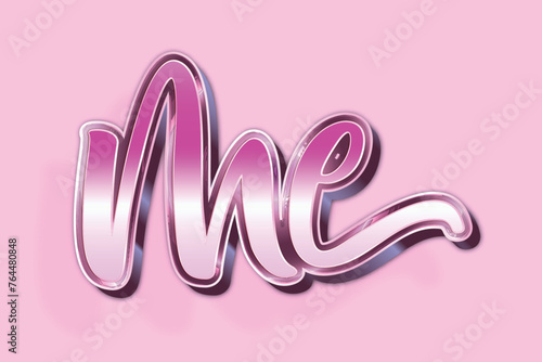Me Gradient Text Effect