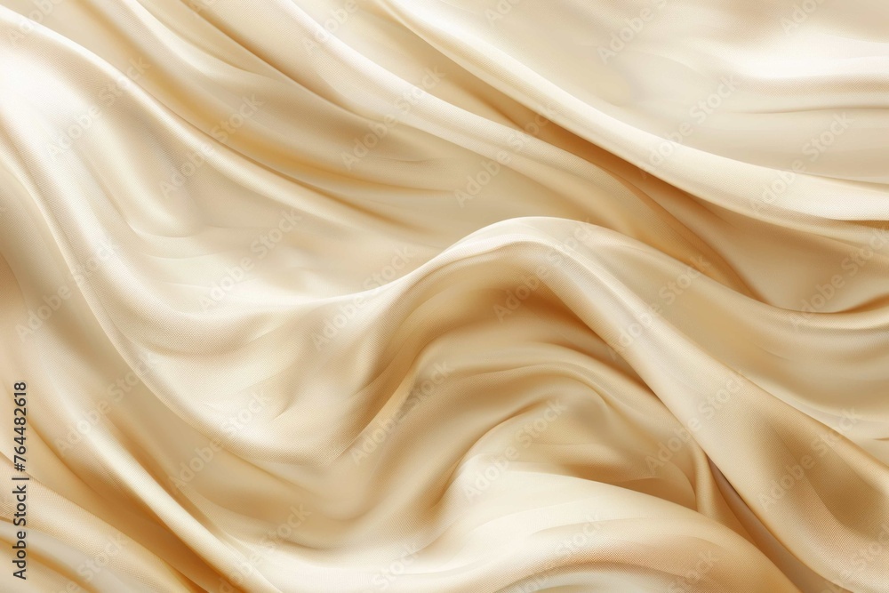 Beautiful smooth elegant wavy beige light brown satin silk luxury cloth fabric texture Beautiful smooth elegant wavy beige light brown satin silk luxury cloth fabric texture