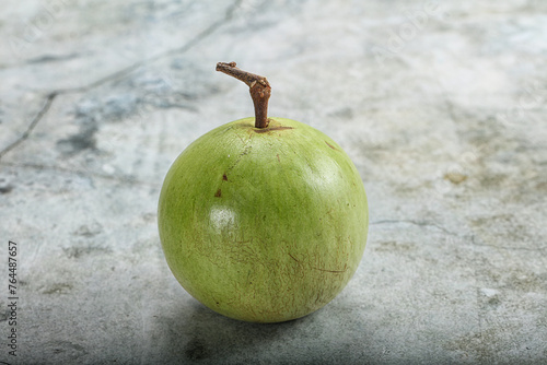 Tropical sweet fruit Sapote Star apple © Andrei Starostin