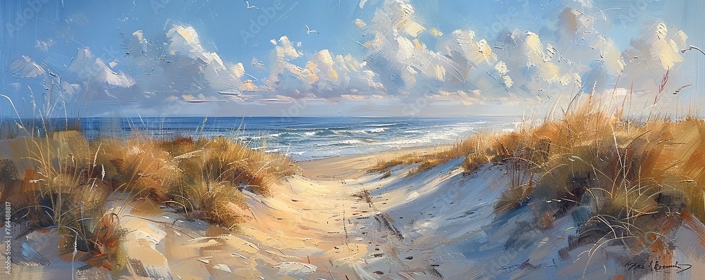 Serene Atlanta ocean vista, tranquil blues, and natural beauty Serene Atlanta ocean vista, tranquil blues, and natural beauty