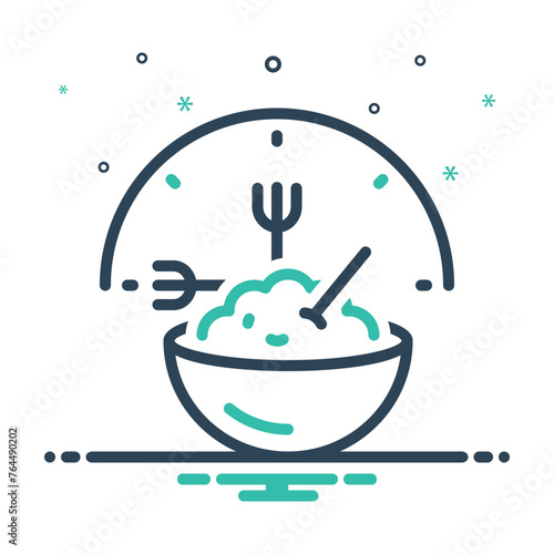 Mix icon for meal breaks