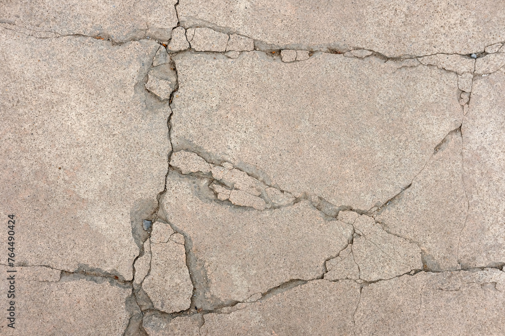 Obraz premium dry cracked soil