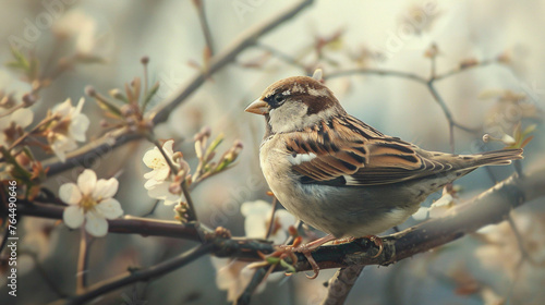unique sparrow and cute images. © FDX